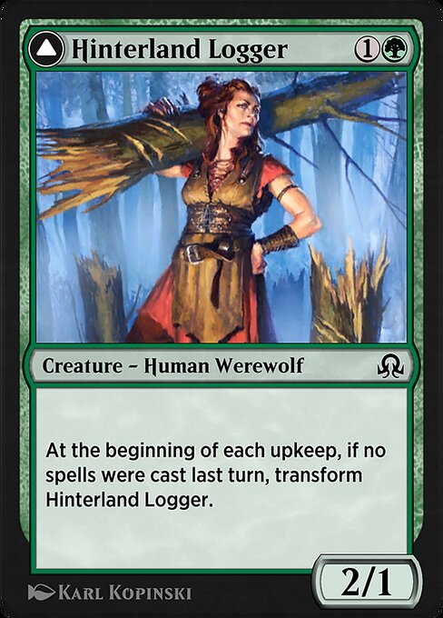 Hinterland Logger // Timber Shredder from Shadows over Innistrad Remastered