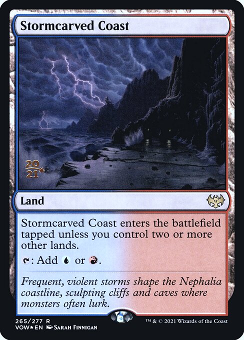 Stormcarved Coast from Innistrad: Crimson Vow Promos