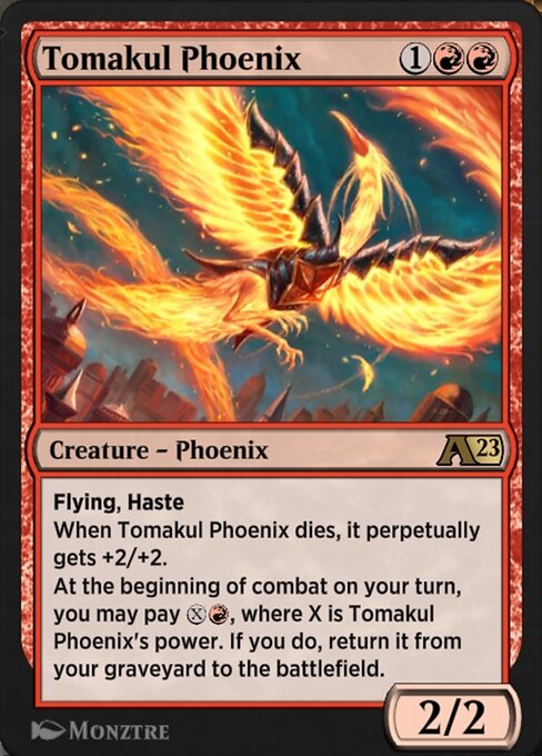 Tomakul Phoenix highlighted card art