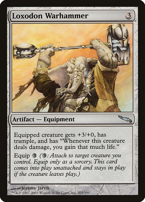 Loxodon Warhammer from Mirrodin
