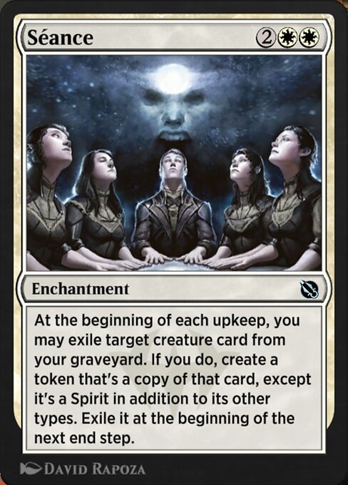 Séance highlighted card art