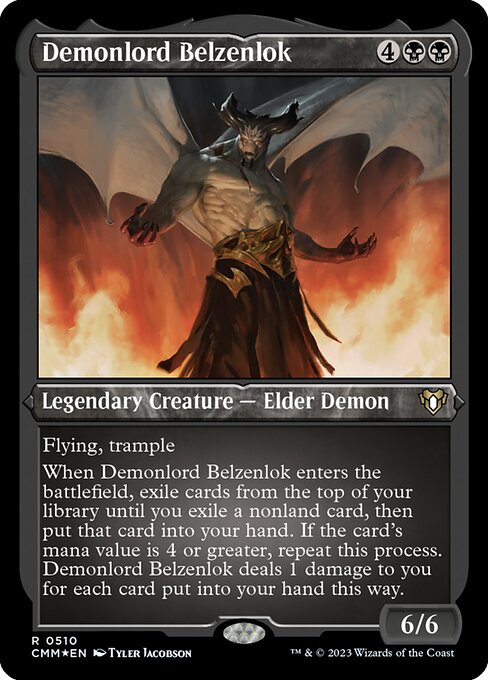 Demonlord Belzenlok highlighted card art