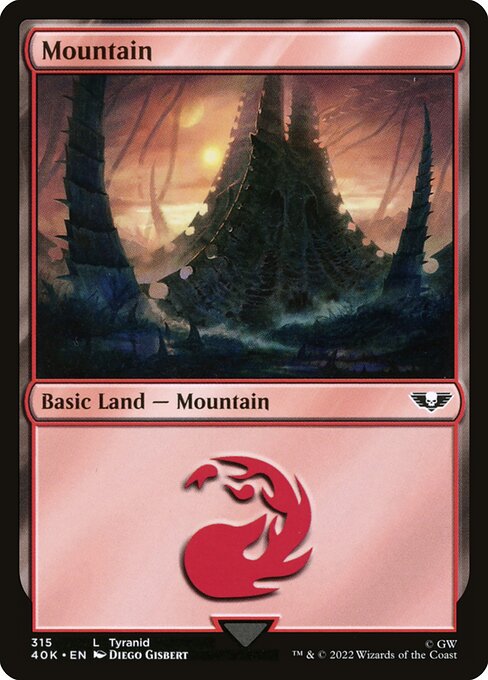 Mountain from Warhammer 40,000 Commander