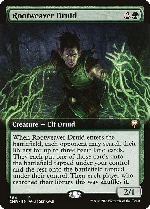 Rootweaver Druid from Commander Legends