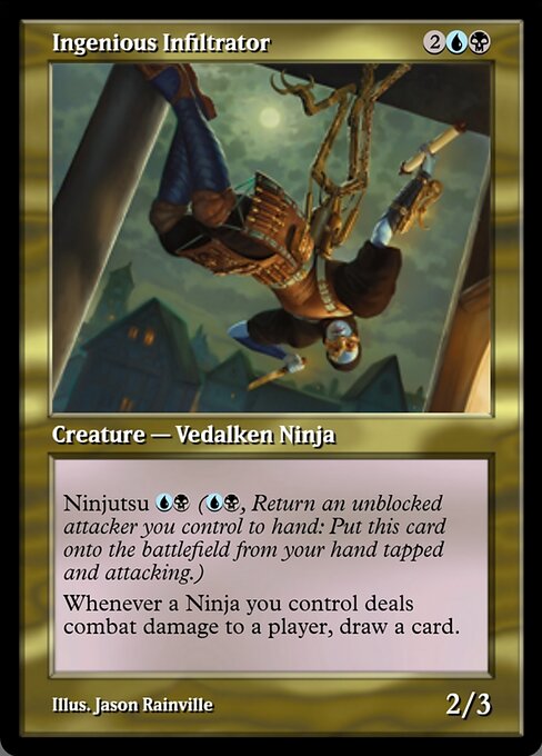Ingenious Infiltrator highlighted card art