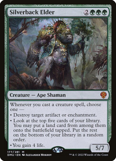 Silverback Elder from Dominaria United Promos