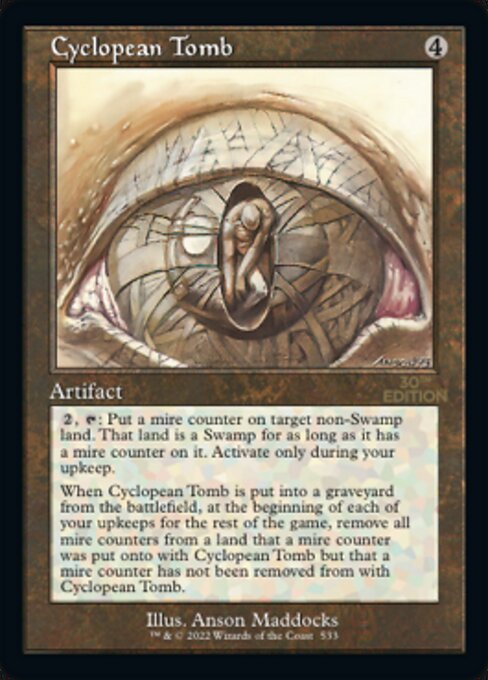 Cyclopean Tomb highlighted card art