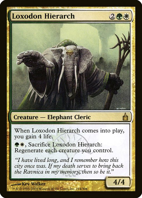 Loxodon Hierarch from Ravnica: City of Guilds