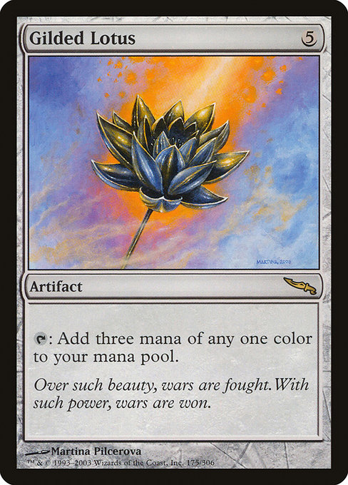 Gilded Lotus from Mirrodin