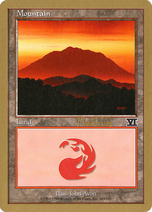 Mountain from World Championship Decks 1999