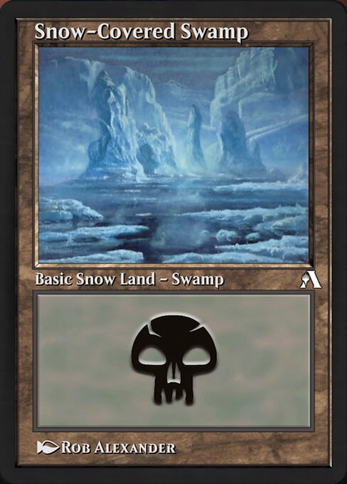 Snow-Covered Swamp from Arena New Player Experience