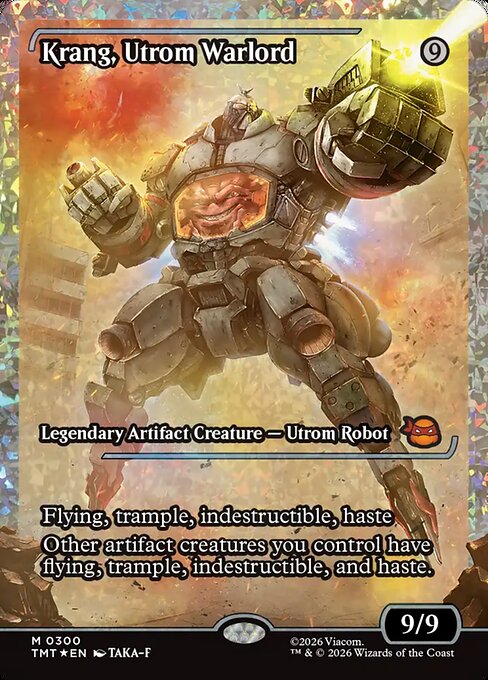 Krang, Utrom Warlord from Teenage Mutant Ninja Turtles