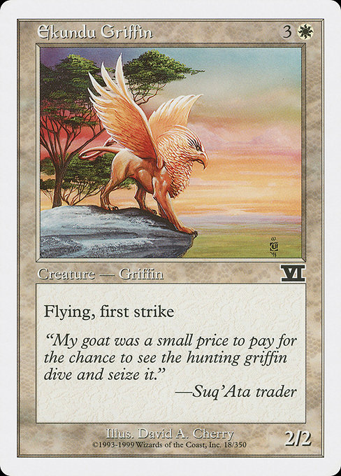 Ekundu Griffin highlighted card art