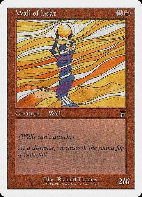 Wall of Heat highlighted card art