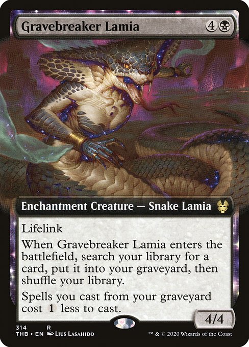 Gravebreaker Lamia from Theros Beyond Death