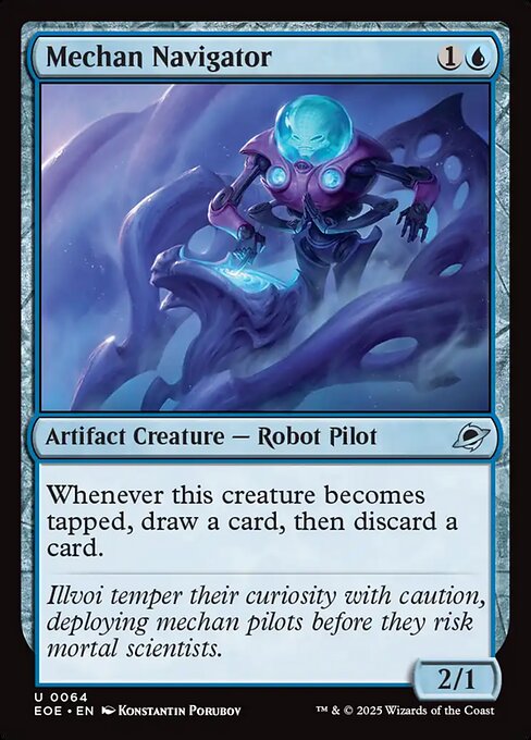 Mechan Navigator highlighted card art