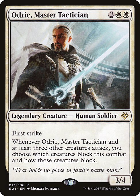 Odric, Master Tactician from Archenemy: Nicol Bolas