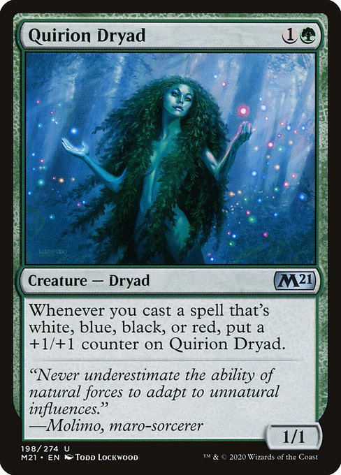 Quirion Dryad from Core Set 2021
