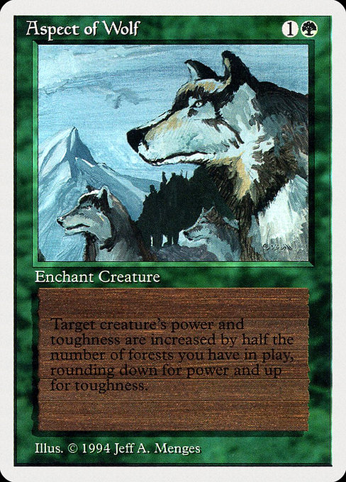 Aspect of Wolf from Summer Magic / Edgar
