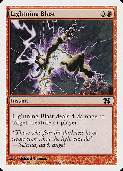 Lightning Blast from Eighth Edition