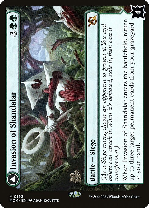 Invasion of Shandalar // Leyline Surge from March of the Machine Promos