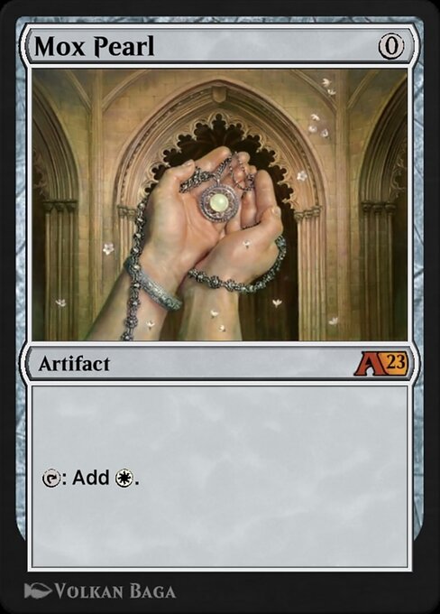 Mox Pearl from Alchemy: Dominaria