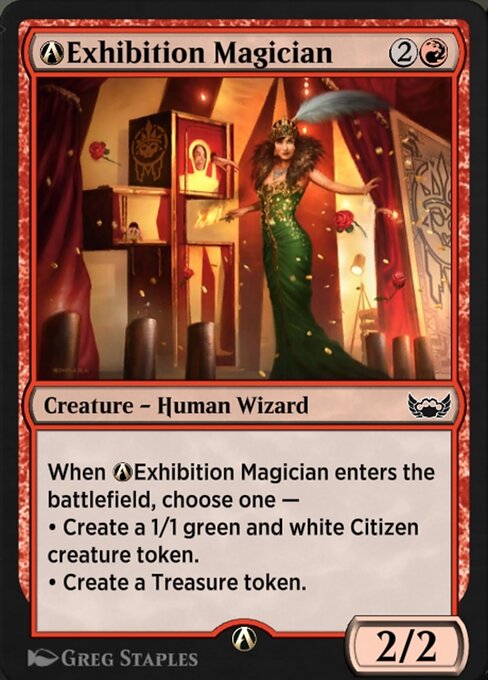 A-Exhibition Magician highlighted card art