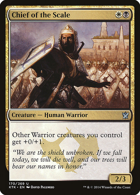 Chief of the Scale highlighted card art