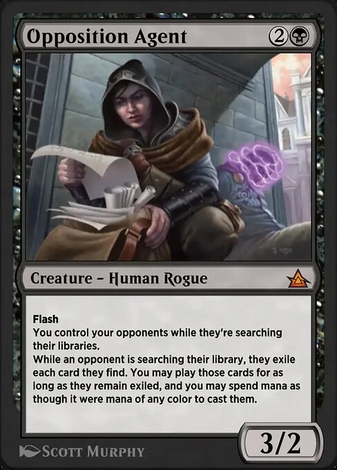 Opposition Agent from Through the Omenpaths Bonus Sheet