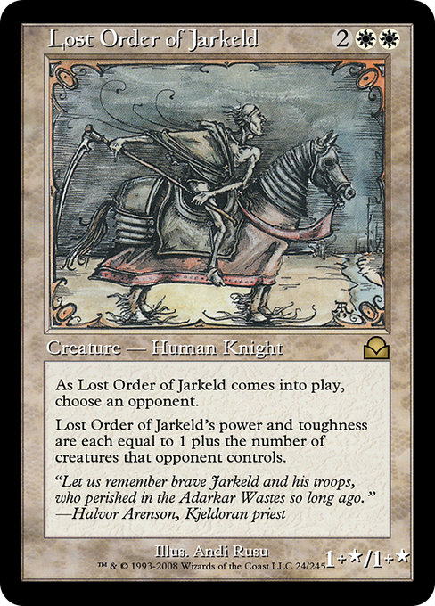 Lost Order of Jarkeld highlighted card art
