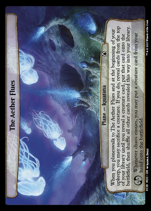 The Aether Flues highlighted card art