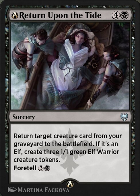 A-Return Upon the Tide highlighted card art