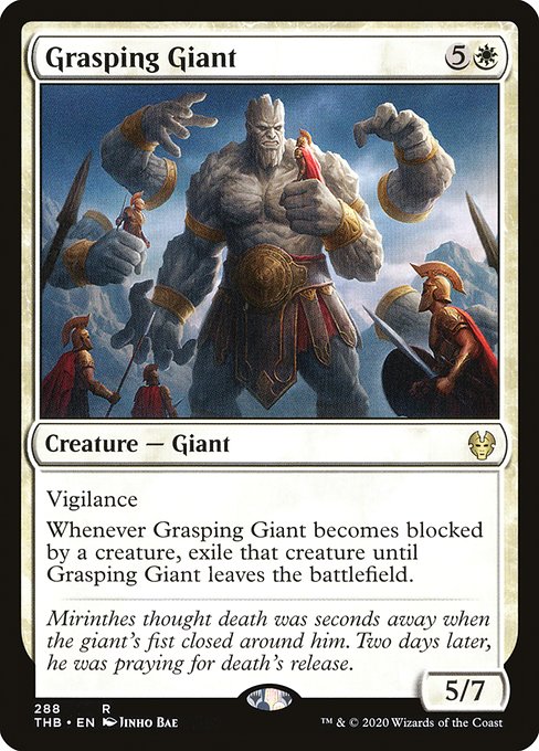 Grasping Giant highlighted card art