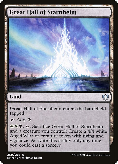 Great Hall of Starnheim highlighted card art