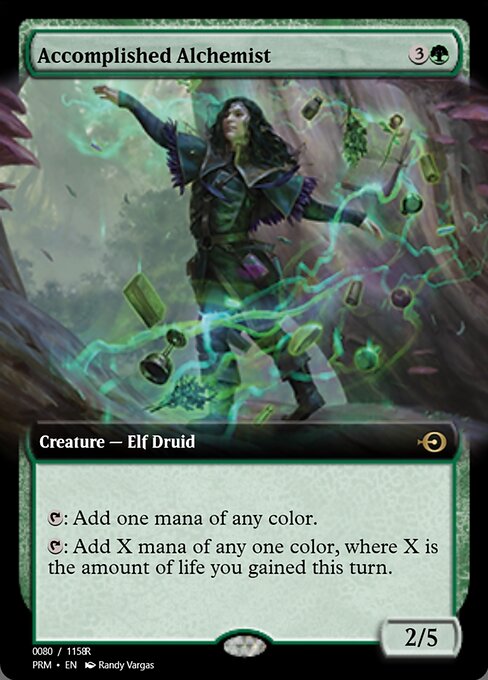 Accomplished Alchemist highlighted card art