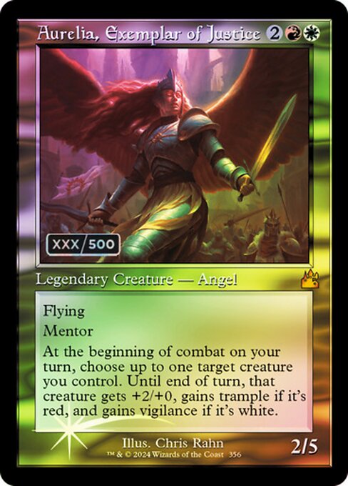 Aurelia, Exemplar of Justice from Ravnica Remastered