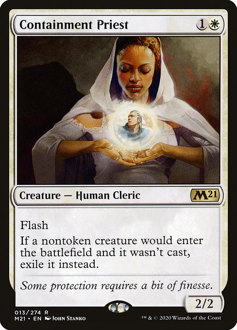 Containment Priest from Core Set 2021