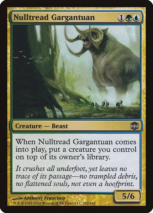 Nulltread Gargantuan highlighted card art