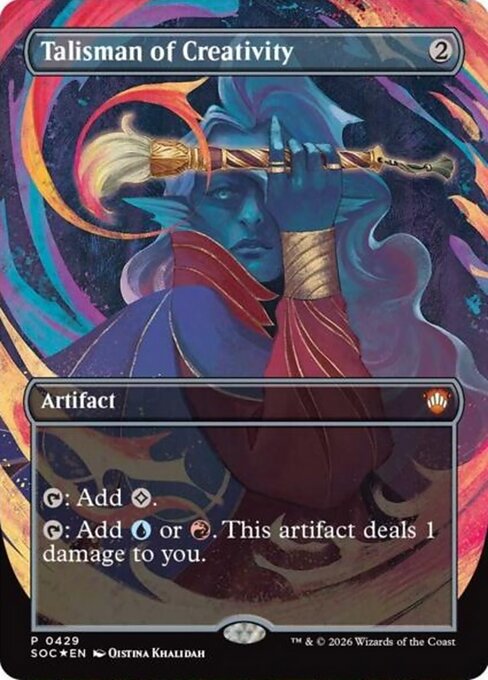 Talisman of Creativity from Secrets of Strixhaven Commander