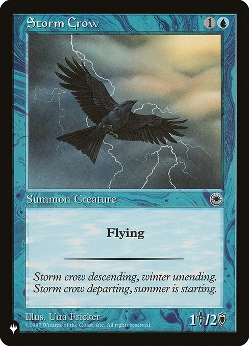 Storm Crow highlighted card art