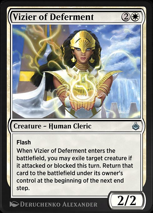 Vizier of Deferment highlighted card art