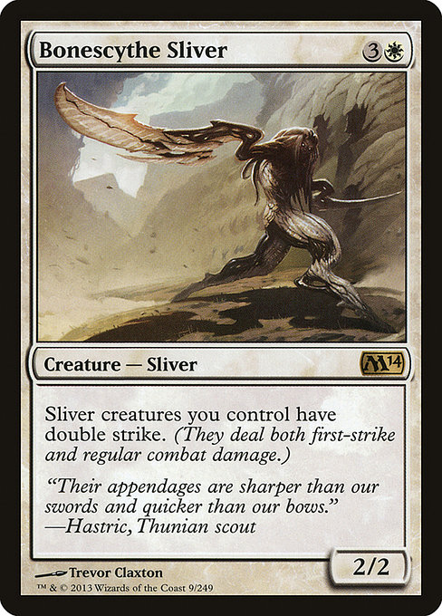 Bonescythe Sliver from Magic 2014