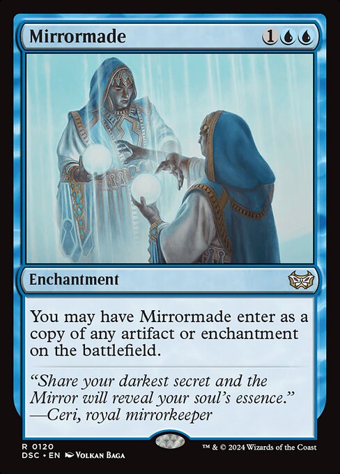 Mirrormade highlighted card art