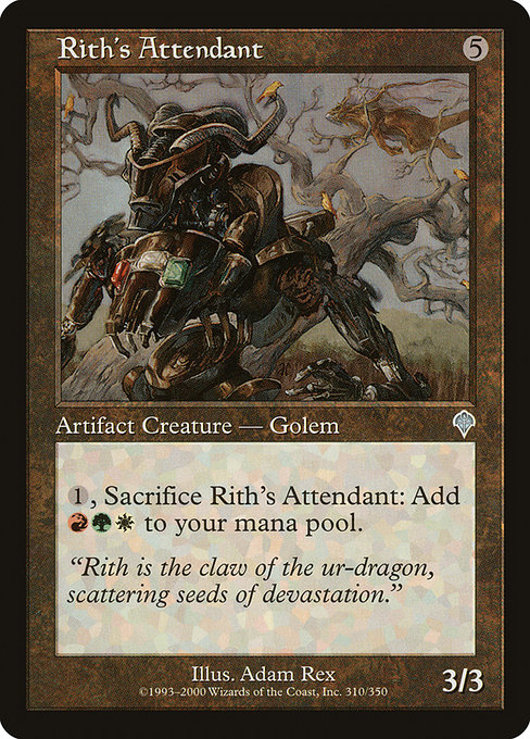 Rith's Attendant highlighted card art