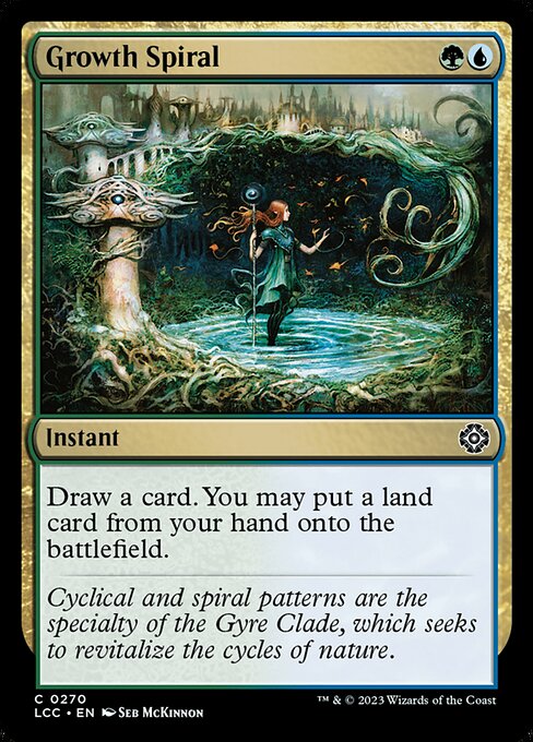 Growth Spiral from The Lost Caverns of Ixalan Commander