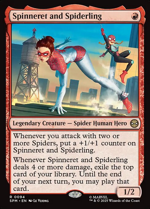 Spinneret and Spiderling from Marvel's Spider-Man