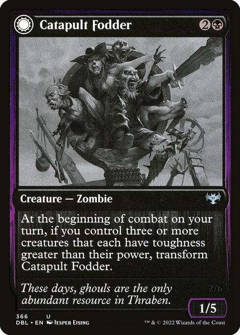 Catapult Fodder // Catapult Captain from Innistrad: Double Feature