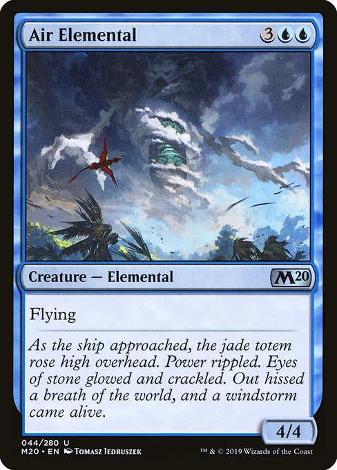Air Elemental from Core Set 2020
