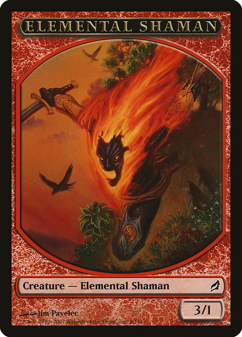 Elemental Shaman from Lorwyn Tokens