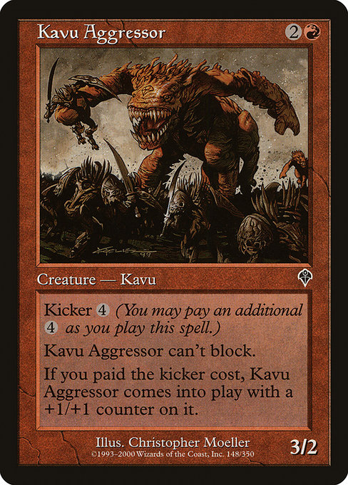 Kavu Aggressor highlighted card art